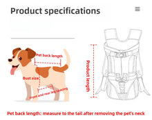 Chest Pet Bag Wrapping Large Dog Backpack, Convenient to Carry when going out, New Product