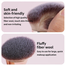 MAANGE 4pcs Basic Makeup Brushes Set With Box Dual-ended Foundations Powder Blush Details for Eyeshadow Brushes Beginner Travel