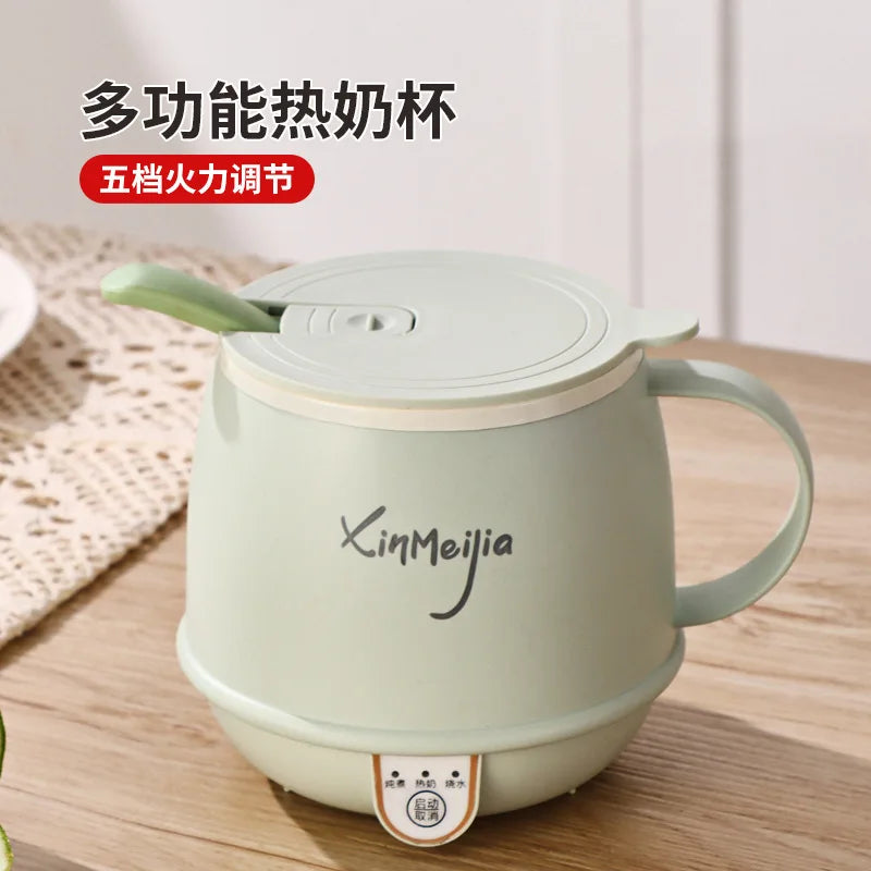 Personal Multifunction Wellness Cup, Ceramic Electric Heating Mug for Milk Tea Soup, Fast Portable Warmer for Travel Breakfast