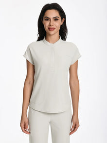KUNG SCRUBS Beauty Salon Uniforms Women's Surgical Scrubs Set Slim Fit T-Shirt Pants Soft Breathable Nursing Workwear