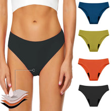 Menstrual Swimsuit Women 4 Layer Period Underwear Leak Proof Beach Menstrual Panties Teen Absorbent Soft Cotton Crotch Panties