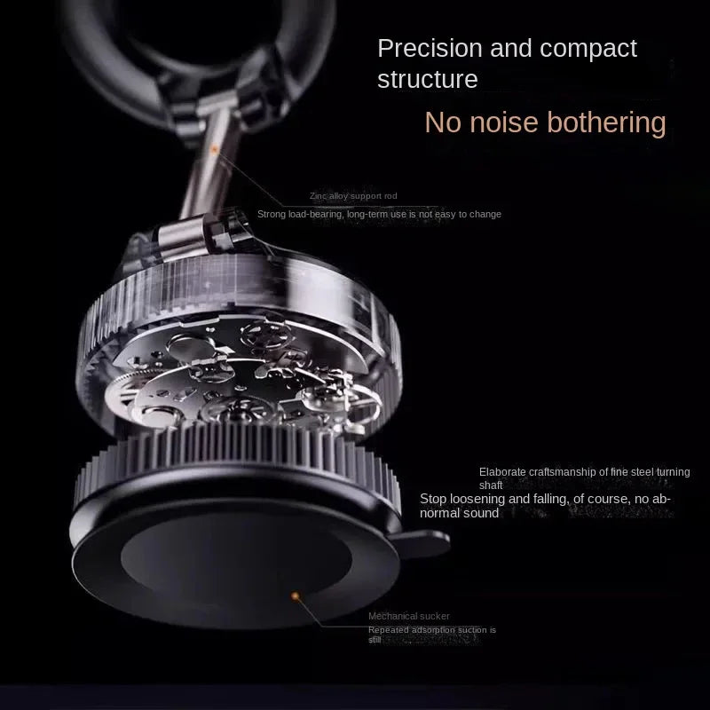 Suction Cup Car Phone Mount Universal Smartphone Navigation Stand Compatible With Most Cell Phones For Dashboard Windshield Auto Use