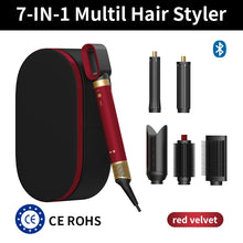 1700W 6 in 1 Hot Air Hair Styler150000RPM Auto-Curling BarrelStraightening BrushNegative Ion Fast Dry Nozzle Hair Dryer 110V/220