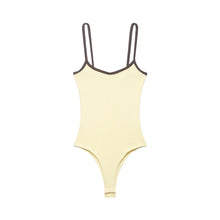 2026 Summer New Women's Sensational Clothing Spicy Girl Style Round Neck Contrasting Color Edge Bottom Strap jumpsuit