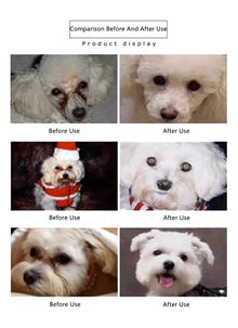 Pet Facial Cleaning Comb Removes Tear Stains Eye-poop Comb Dog Hair Repair Scissors Cat Hair Comb Pet Clean Supplies Accessories