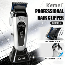 Kemei White 90 4 Hair Clippers Brushless Motor DLC Blade