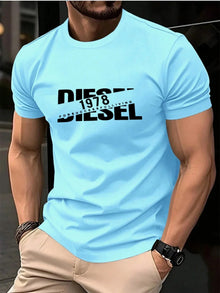 New Trend Polyester Short Sleeve Tee For Men And Women Black