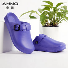 ANNO EVA Soft Shoes Clinical Hospital Clogs Slippers Shoes Man Women Shoes with Strap Work Clog Doctor Nurse Shoes Flat Footwear