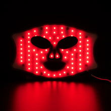 Red Light Therapy for Face and Neck, Rechargeable Infrared Mask, 850nm Near-Infrared, 4 Modes, Anti-Aging Face and Neck Treatmen