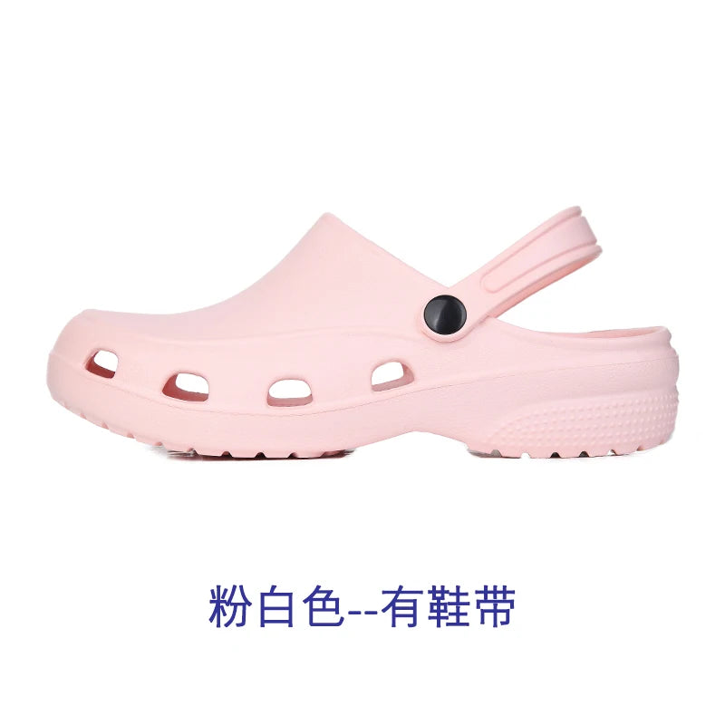 Medical Scrub Clogs Nurse Garden Shoes Arch Support House Slippers Sandals Breathable Slip On Indoor Outdoor Doctor Clogs X03
