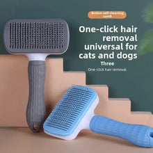 Stainless Steel Pet Hair Remover Brush for Dogs Cats Professional Deshedding Grooming Tool Home Pet Supplies Cat Dog Accessories