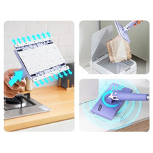Hands-Free Mini Cleaning Mop for Floor/Window 360°Rotation Mop Wet and Dry Use Household Kitchen Cleaning Tool