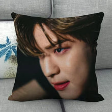 Custom Seungmin Pillowcase Wedding Decorative Cotton Linen Pillow Case For Home Pillow Cover 45X45(One Sides)