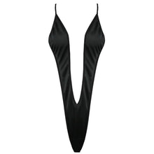 Women Sexy Lingerie Bodysuit Swimsuit Tempt Backless Deep V Bikini High Stretch Three-Point  Bikini Swimsuit Clubwear