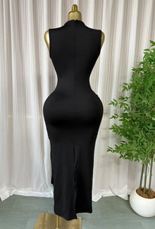 GLCMYAYA Women Sleeveless O-neck Stacked Ruched Side Up Bodycon Midi Maxi Dress 2026 Cocktail Even Birthday Party Trendy Dresses