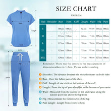 Medical Scrub Joggers Sets Fashion Nurse Uniform Women Men Beauty Salon Healthcare Pharmacy Nursing Scrub Top+pants Suit Uniform
