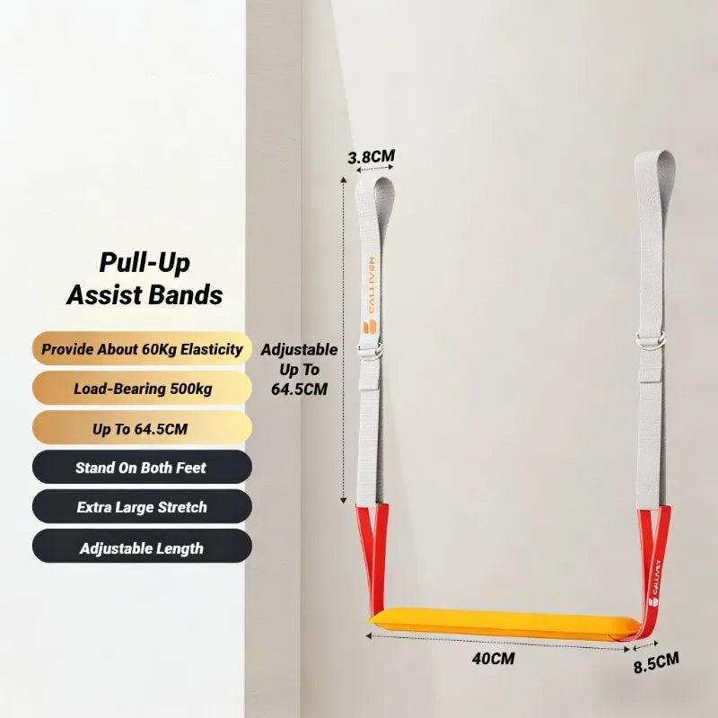 Adjustable Pull Up Assistance Bands Set For Pull-Ups Assist Men Women Hanging Training Chin-Up Workout Body Stretching Indoor