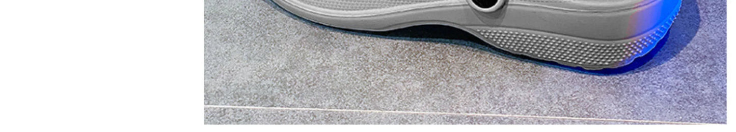 Summer Anti-Slip Slip-On Nurse Shoes Operating Room Slippers Headed Clogs Laboratory Cool Sandals Flat Heel Easy to Wear
