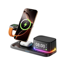 Qi2.2 25W 5 in 1 Magnetic Wireless Charger Stand Bluetooth Speaker Fast Charging For iPhone Multi Device Compatibilityz