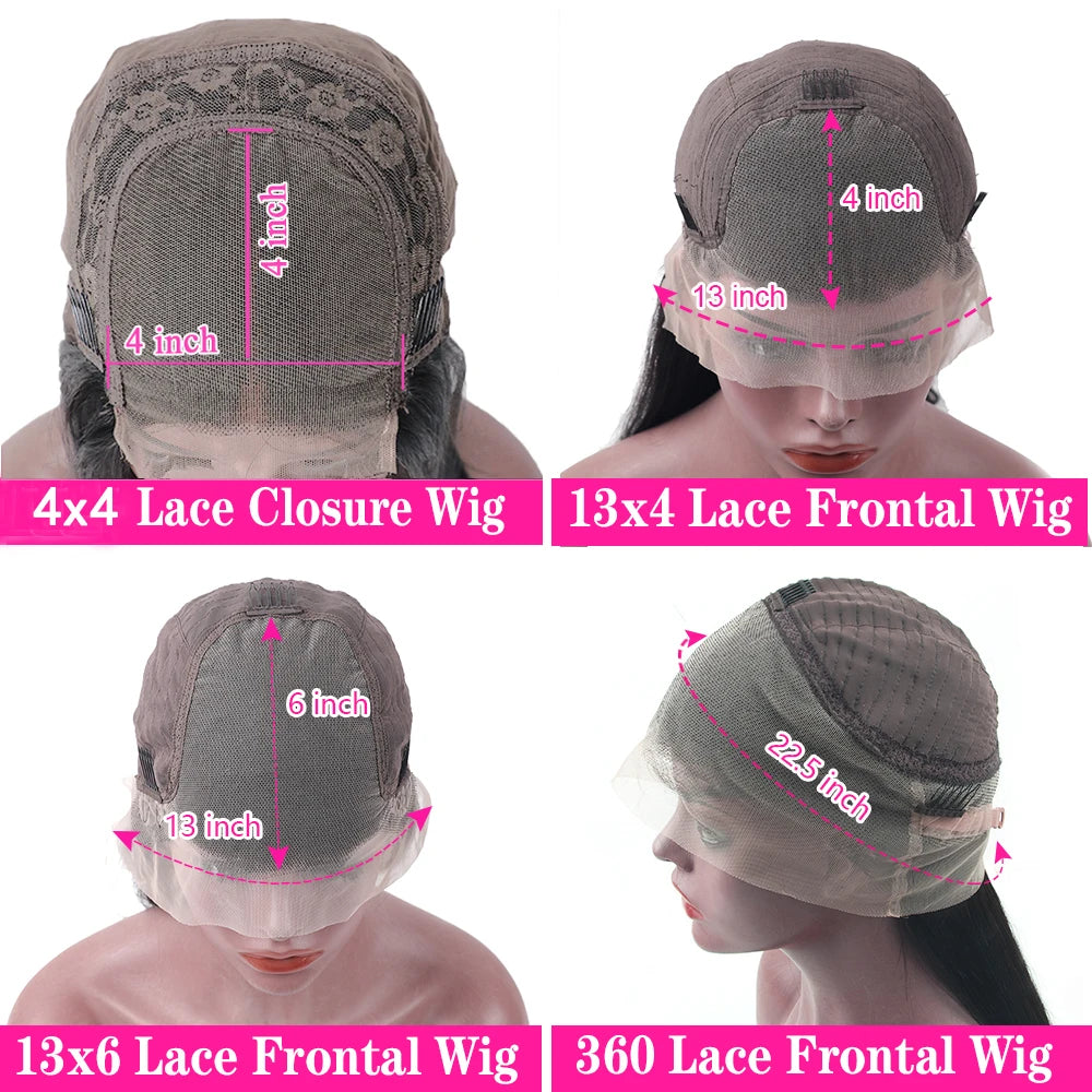 Highlight 13x4 Vietnamese Double Drawn Human Hair Wigs 13x6 Hd Lace Frontal 40 Inch Straight Lace Wigs Human Hair Wig For Women