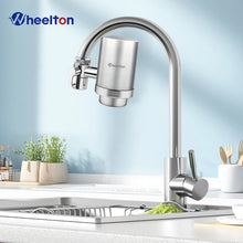 Wheelton Stainless Steel Kitchen Tap Filter Water Purifier Faucet Composite Activated Carbon Household Drinking Filtration Home