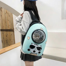 Outdoor Travel Puppy Cat Backpack Carrier Bag Breathable Pet Space Capsule Mascotas Supplies for Cats Goats transporter dla kota