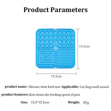 Silicone Pet Licking Mat With Strong Suction Cups Dog Slow Feeder Bowl Anti Choking Slow Food Pad For Dogs Cats Anxiety Relief