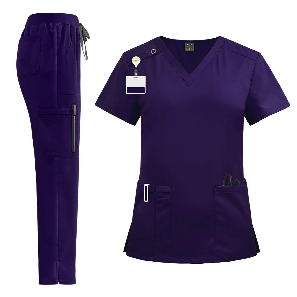 High Quality Design Medical Scrubs Sets Hospital Doctors Unisex Uniforms Nurses Accessories Dental Clinic Surgical Lab Workwear