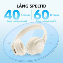 Soundcore by Anker Q20i Hybrid Active Noise Cancelling Headphones, Wireless Over-Ear Bluetooth, 40H Long ANC Playtime, Hi-Res