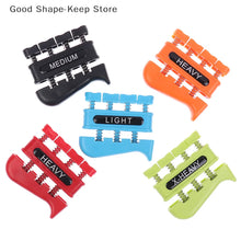 Two Hand Grip Finger Trainer Two Way Hand Strengthener Guitar Finger Exerciser Rehabilitation Segmental Hand Grip Training Tool