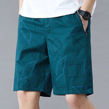 Big Men's Summer Shorts Cotton Knee Pants Golf Plaid Fashion Zipper Pocket Y2K Swim Beach Relaxed Fit Jogger Shorts