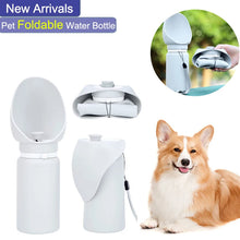 Creative Foldable Pets Water Feeding Bottle Portable Walking Dog Cat Silica Gel Mug Drinking Feeder Dispenser Cup Pet Supplies