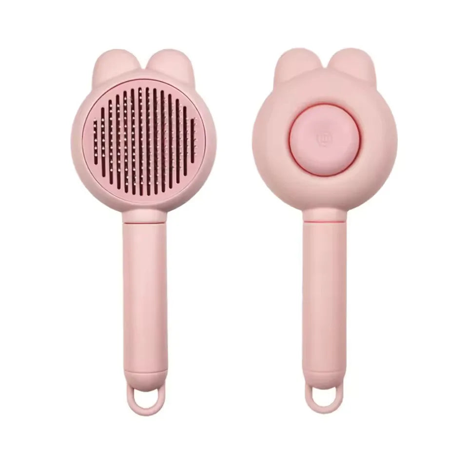 Pet Comb Cat Combing Special Rabbit Ear Comb To Floating Hair Needle Comb Pet Comb Easy Hair Removal And Massaging Brush