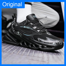 Men Sports Shoes Breathable Mesh Thick Sole Shock-absorbing Anti Slip Outdoor Fitness Shoes New Durable Light Running Shoes