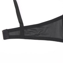 Women's Mesh Bra Underwire Unlined Ultra-thin Brassiere Breathable Fabric Underwear Plus Size