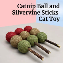 Catnip Ball Stick Cat Grass Toys Cat Catnip Toys,Cat Self-Entertainment Toys, Cat Snacks,Kitty Teeth Cleaning Lick Dental Toys