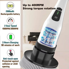 Cordless Electric Spin Scrubber For Kitchen Bathroom Toilet Tile Grout Cleaning Household Multipurpose Power Brush
