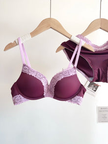 Sexy Leopard Print Lingerie Set Women Wireless Invisible Push Up Small Breasts,adjustable A To C Cup,sheer Lace Pure Design, S-X