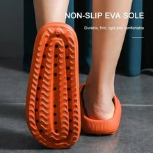 High quality Women Thick Slippers Indoor Home Eva Soft Sole Pillow Slides Sandals Woman Summer Non Slip Beach Flip Flops New