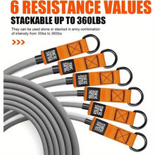 Resistance Strap with Handle: Used for Muscle Training, Strength Building, Body Shaping, Yoga, Home Fitness Equipment - Natural