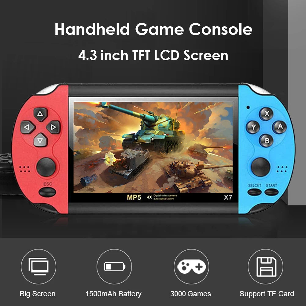 Retro Handheld Gaming Console Portable Mini Arcade Videogames
