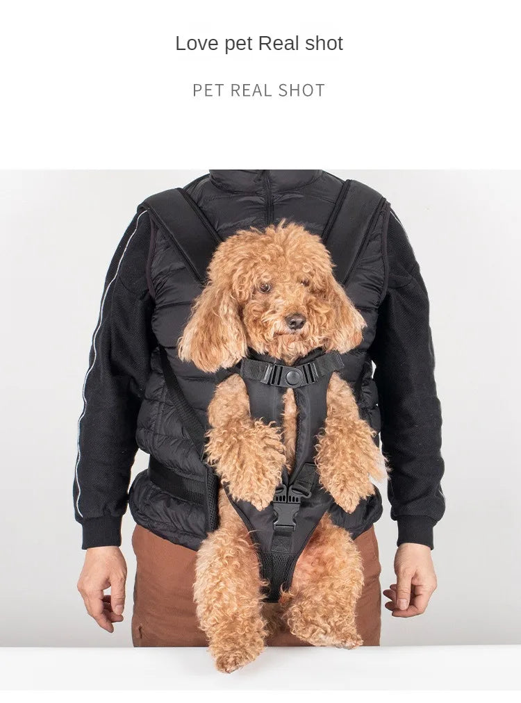 Chest Pet Bag Wrapping Large Dog Backpack, Convenient to Carry when going out, New Product