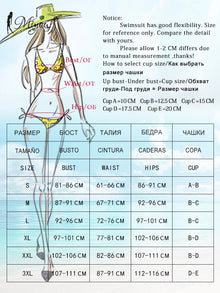 Miyouj Two Piece Push Up Bikini Set High Cut Swimwear 2026