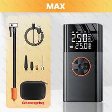 Portable Car Tire Inflator Powerful Tyre Compressor Electric Air Pump Wireless LCD Display Air Injector for Car Motorcycle Ball