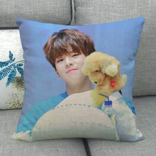Custom Seungmin Pillowcase Wedding Decorative Cotton Linen Pillow Case For Home Pillow Cover 45X45(One Sides)