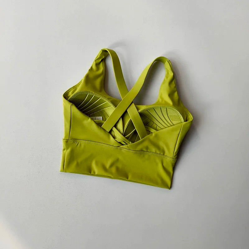 Shockproof High Impact Breathable Sports Bra For Women