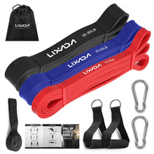 Lixada 5 Packs Pull Up Assist Bands Set Resistance Loop Bands Powerlifting Workout Exercise Stretch Bands and Carry Bag