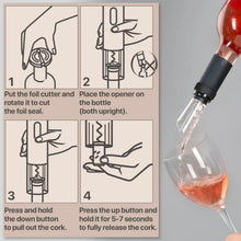 Ouvre-vin électrique rechargeable par USB, automatique, grande autonomie, ouverture sans effort, outil pour cuisine, bar et cadeau de fête