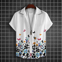 Simple Men'S Shirt 3d Printed Retro Fashion Top Loose Oversized Wear Every Day Casual Short Sleeved Shirt Comfort Men'S Clothing