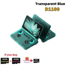 Retroid Pocket Flip 2 Retro Handheld Game Console 5.5Inch AMOLED Touch Screen SD865 Android13 Video Game Console 8G+128G PS2 PSP